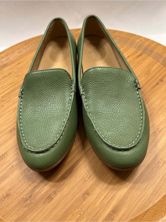 Dansko Shoes - Dansko Lorri Leather NEW Woman’s Slip On GreenLoafers Size 38 US Sz 7.5 -8